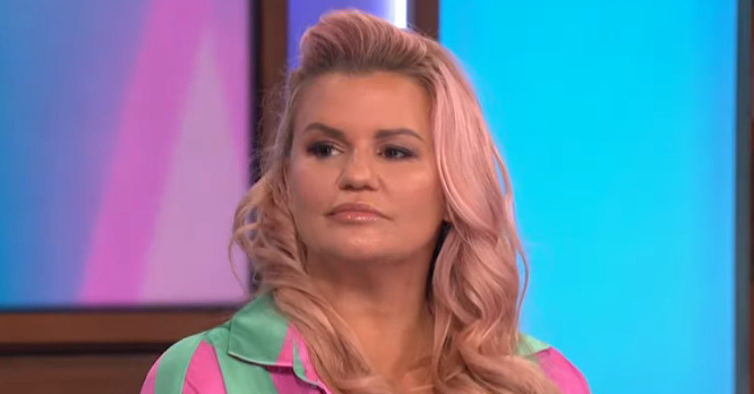 Kerry Katona speaking on Loose Women