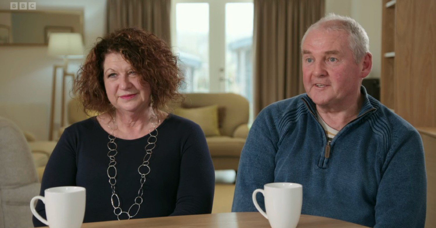 Lynn and Stephen on DIY SOS 