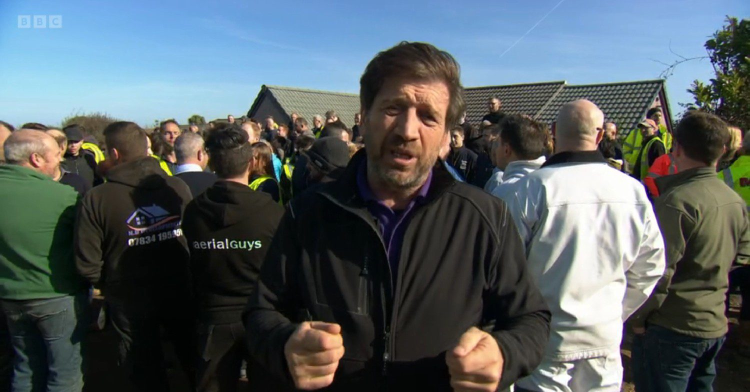 Nick Knowles on DIY SOS