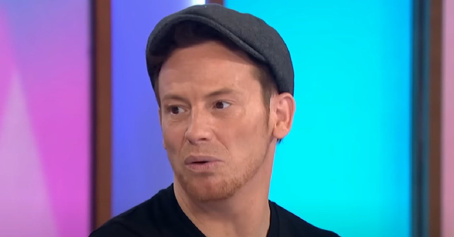 Joe Swash speaking on Loose Women