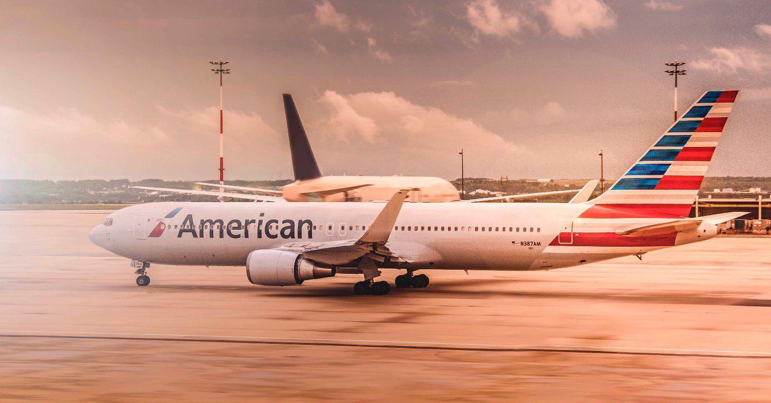 American airlines plane