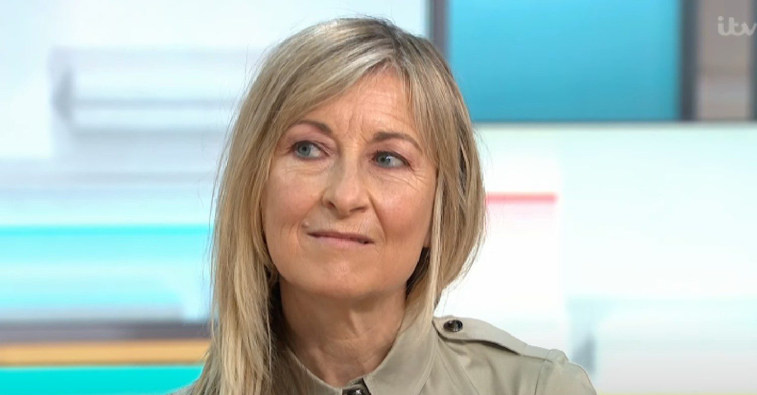 Fiona Phillips smiling on GMB