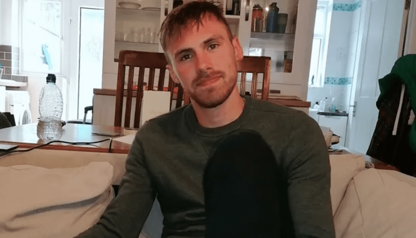 James Howard-Jones smiling to the camera