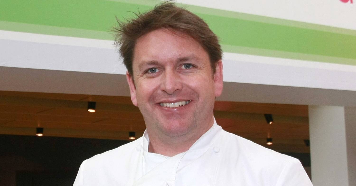James Martin smiles