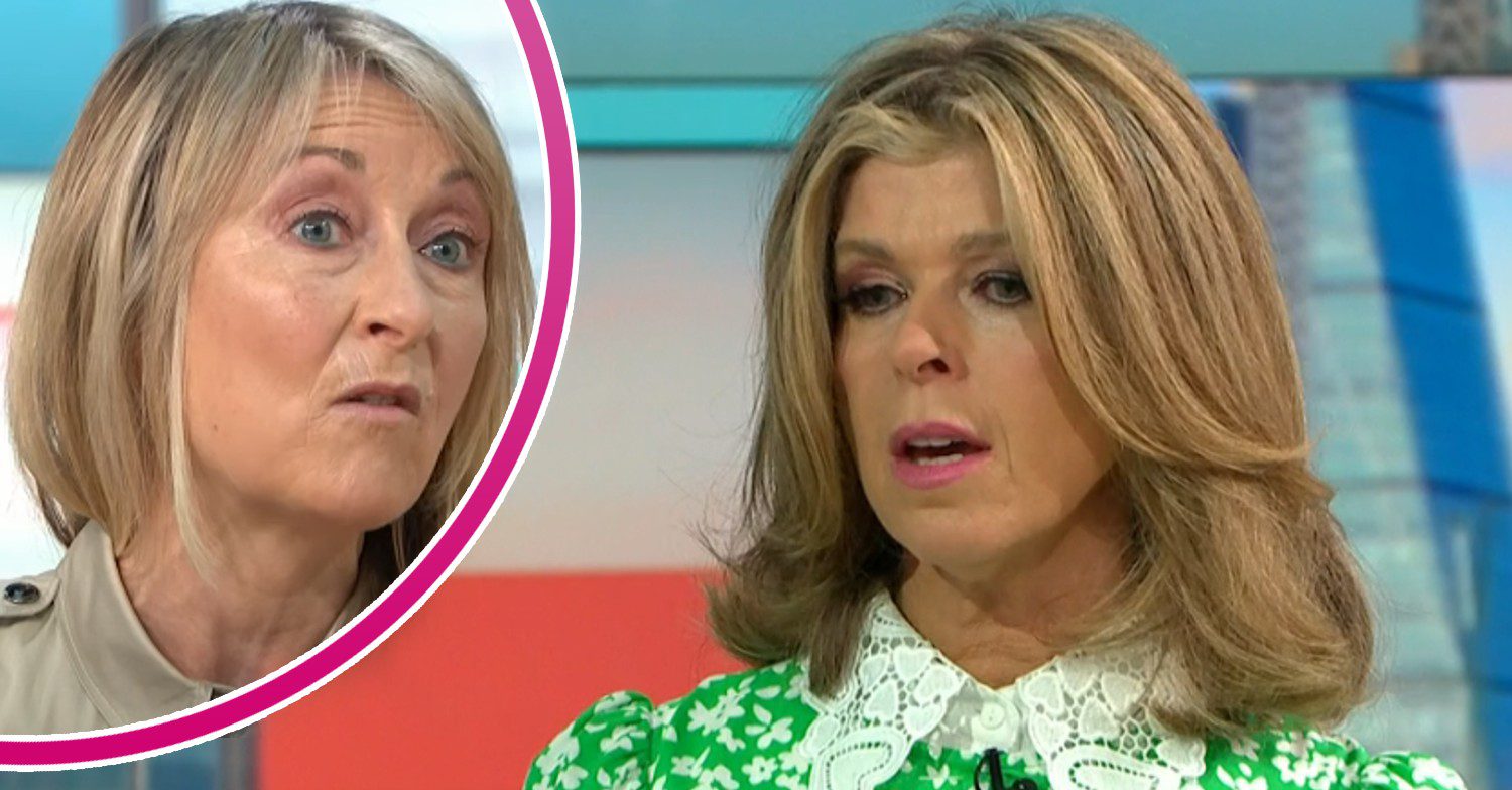 Fiona Phillips and Kate Garraway on GMB