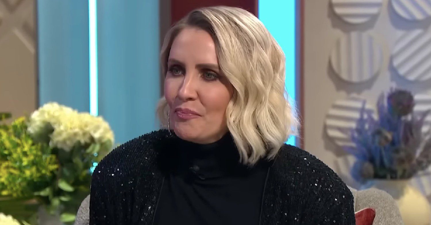 Claire Richards smiling on Lorraine