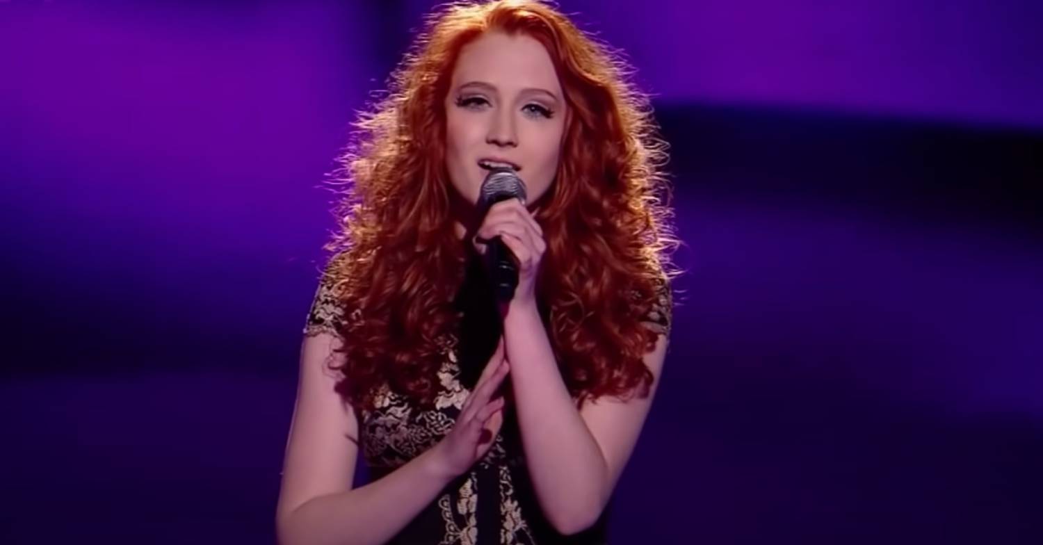 Janet Devlin performs on X Factor