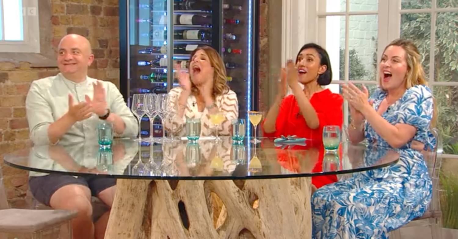 Saturday Kitchen guests clap and cheer