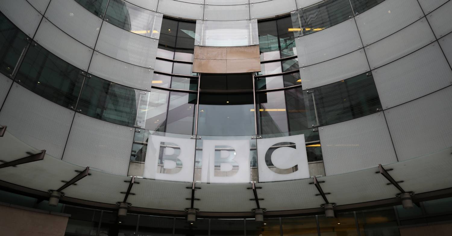 A view of BBC Broadcasting house in London