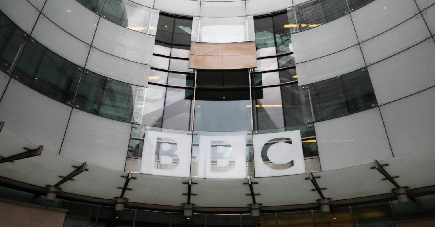 A view of BBC Broadcasting house in London
