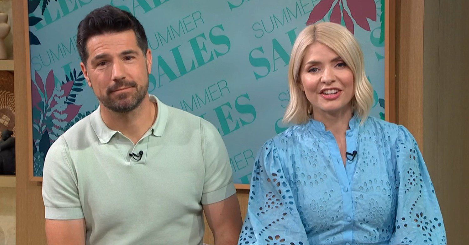 Holly Willoughby and Craig Doyle on This Morning