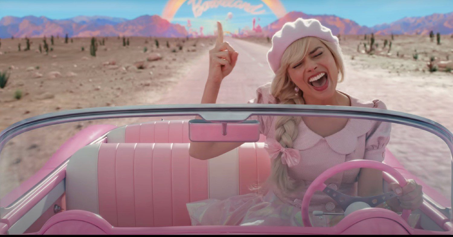 Margot Robbie as Barbie 