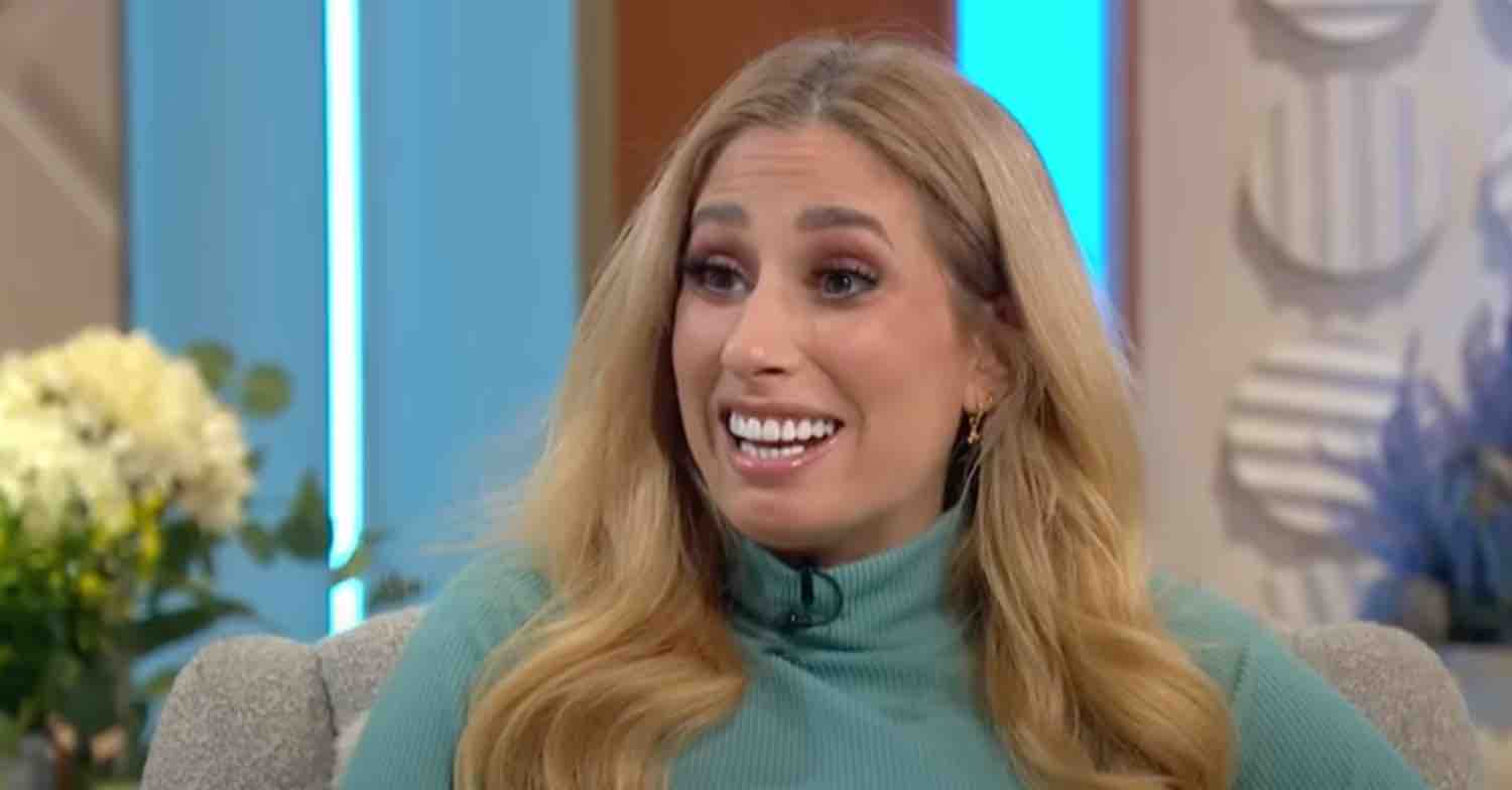 Stacey Solomon smiling 