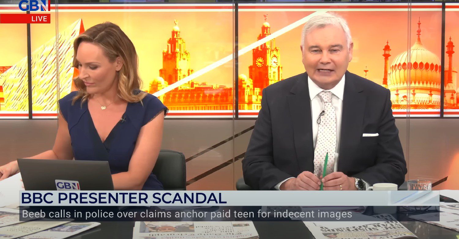 Eamonn Holmes and Isabel Webster on GB News