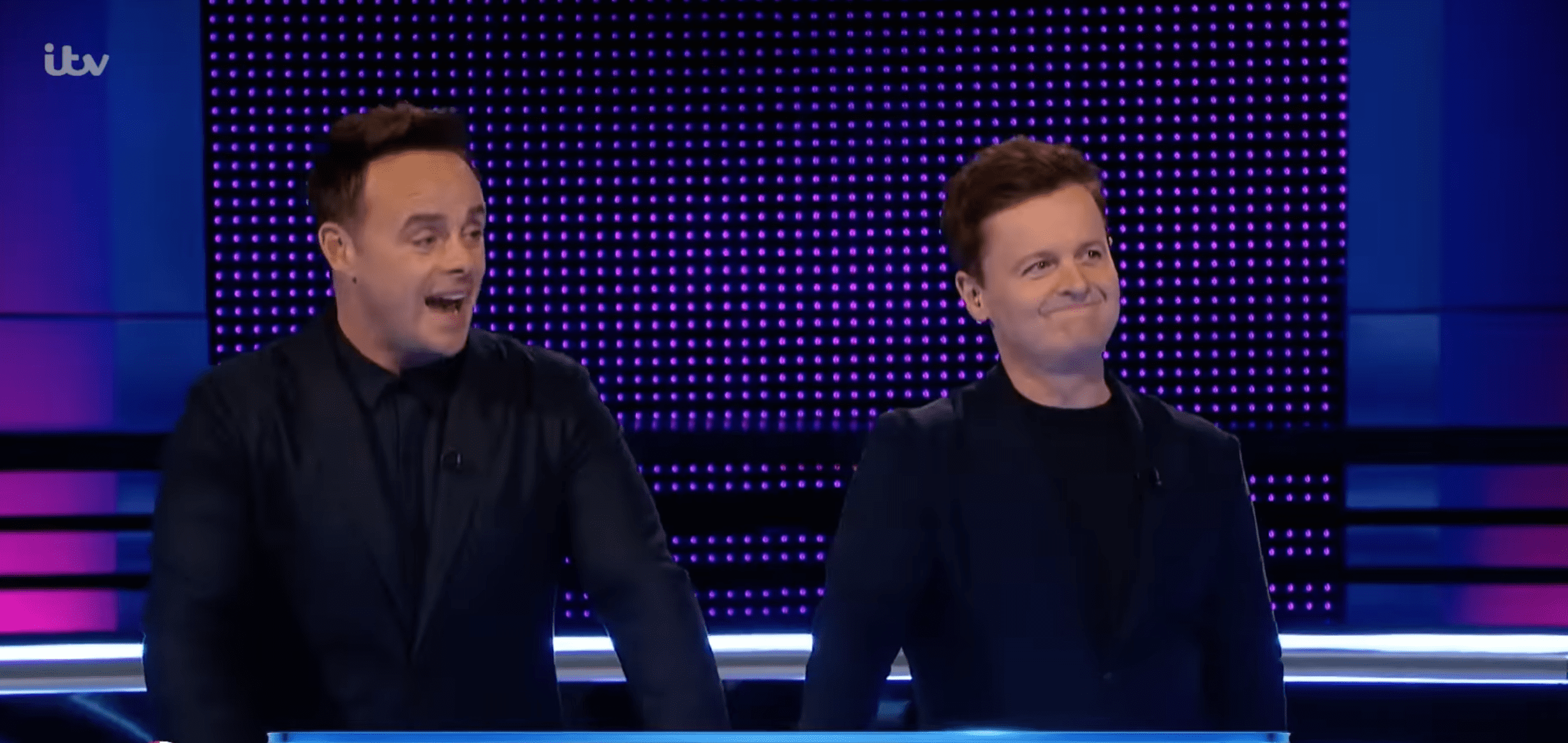 Ant and Dec presenting Limitless Win