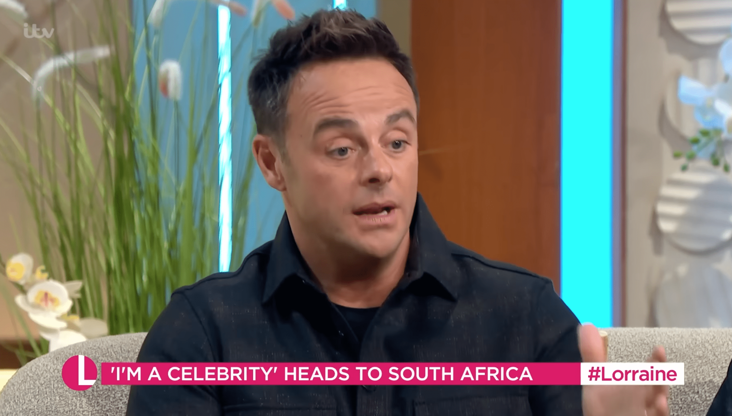 Ant and Dec being interviewed on Lorraine