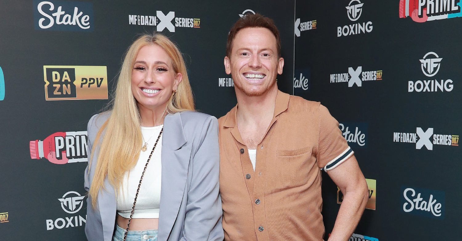 Joe Swash and Stacey Solomon