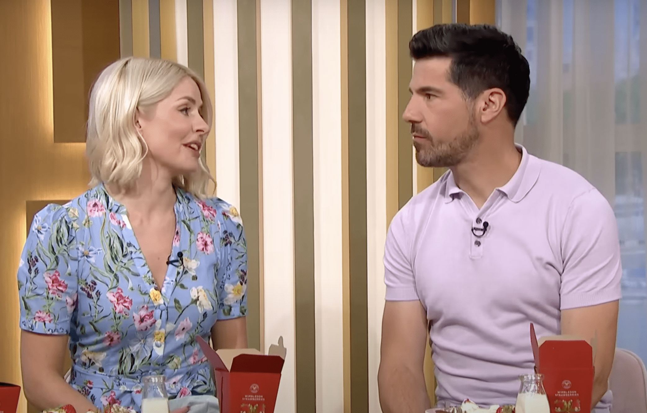 Holly Willoughby and Craig Doyle