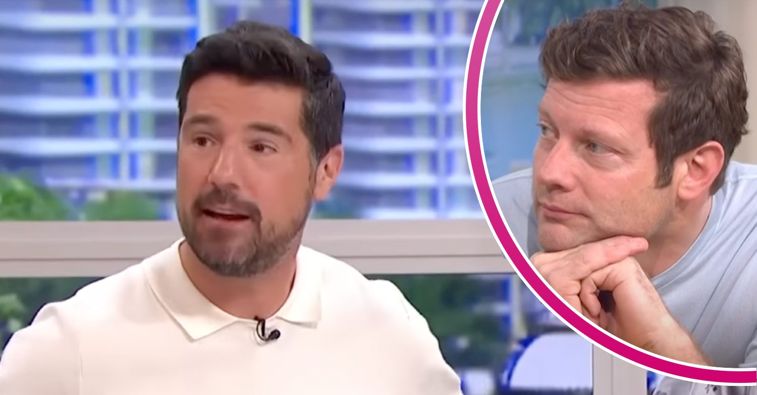 Craig Doyle and Dermot O'Leary split image on This Morning