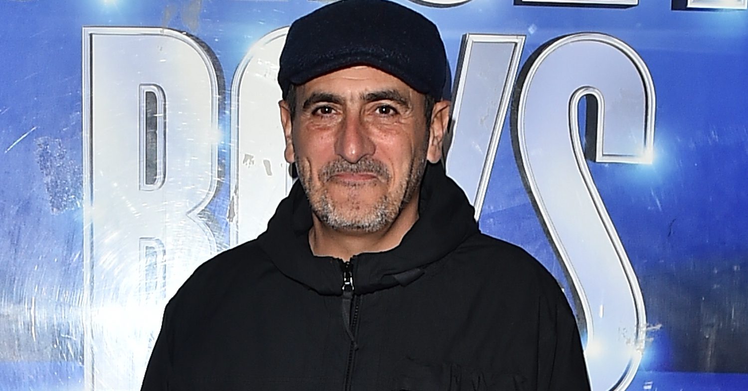 Coronation Street's Chris Gascoyne is at a press event