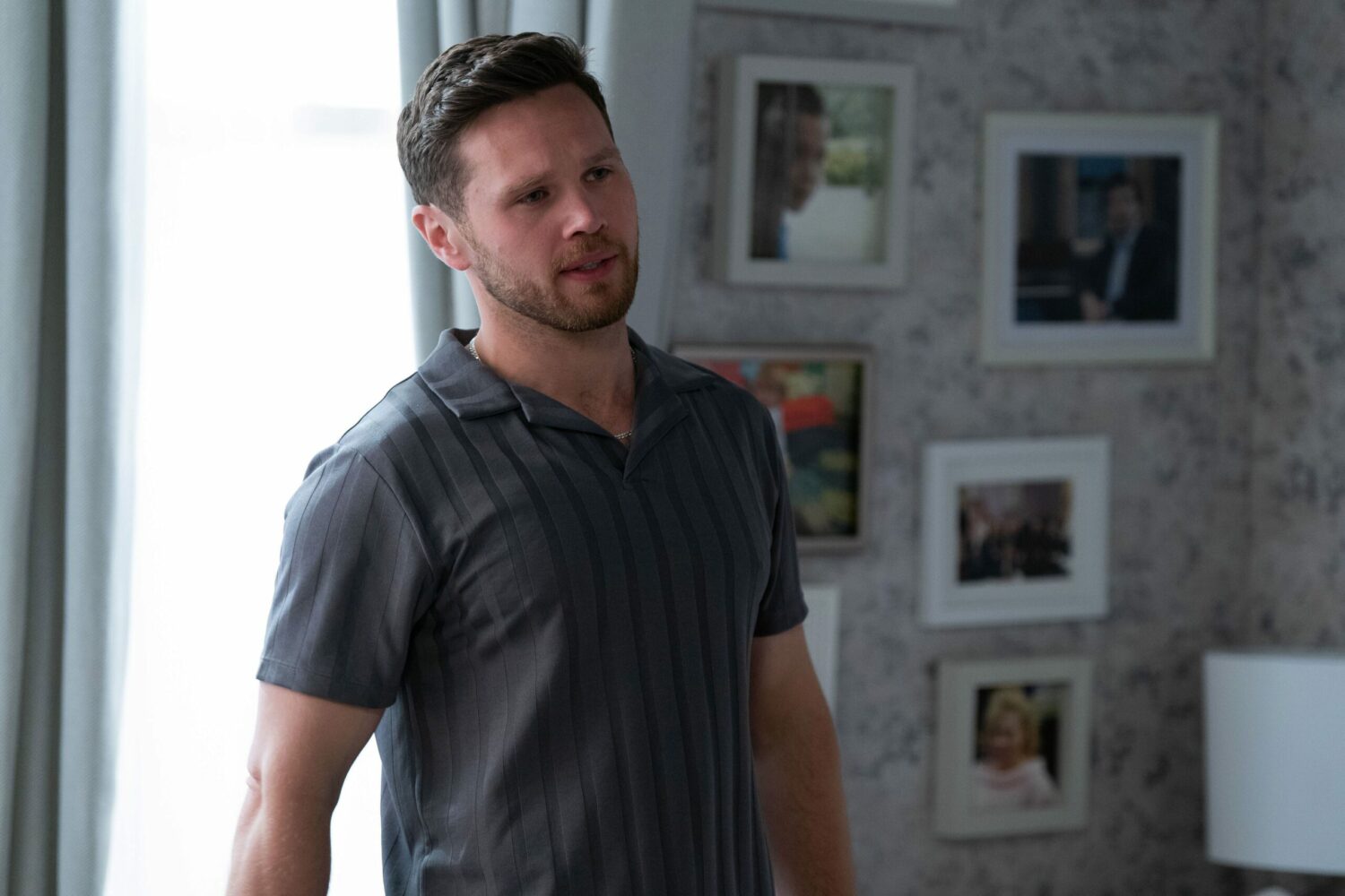 Keanu looking upset on EastEnders 