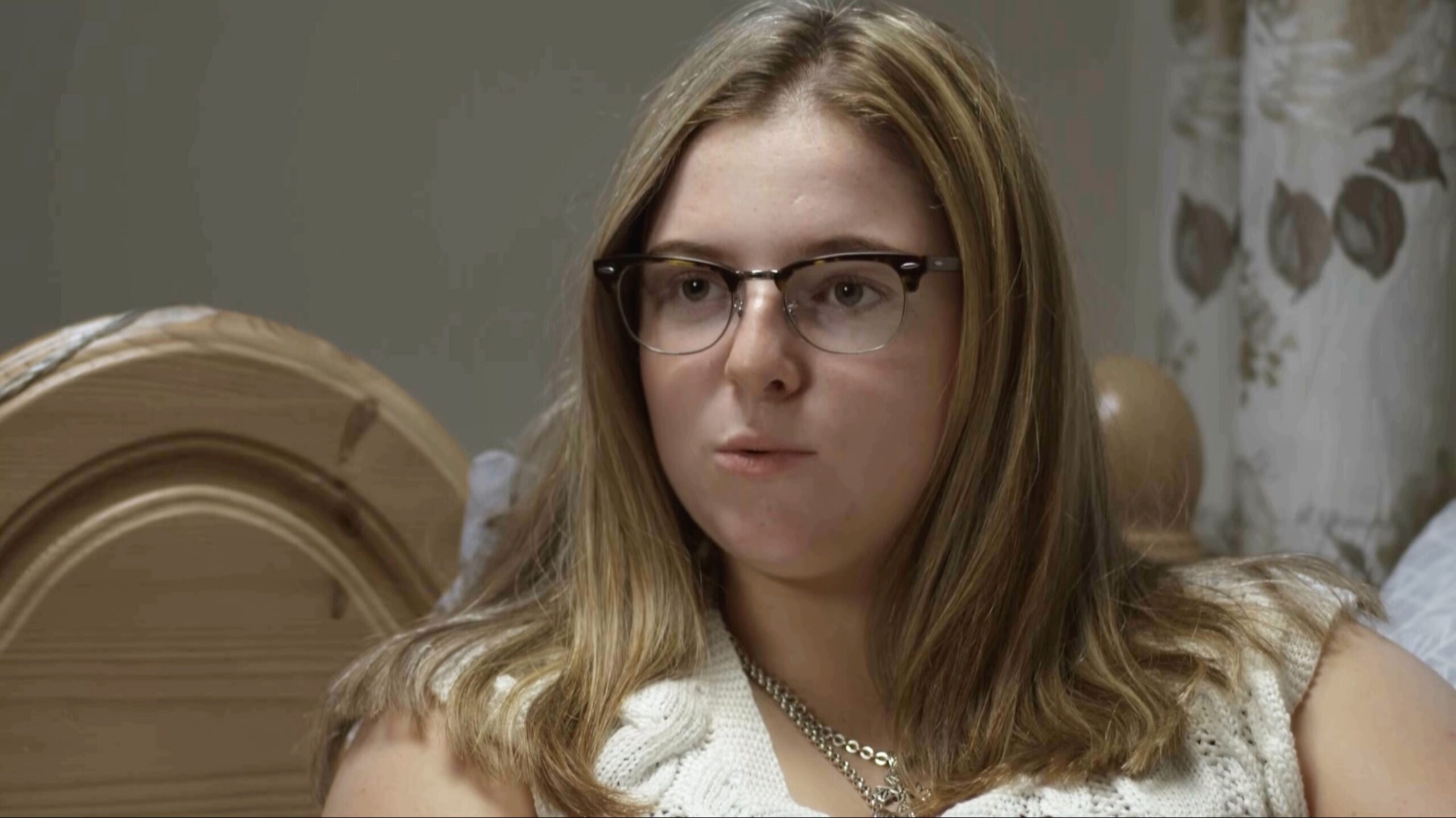 Georgia speaking now on ITV documentary Murder in the Family