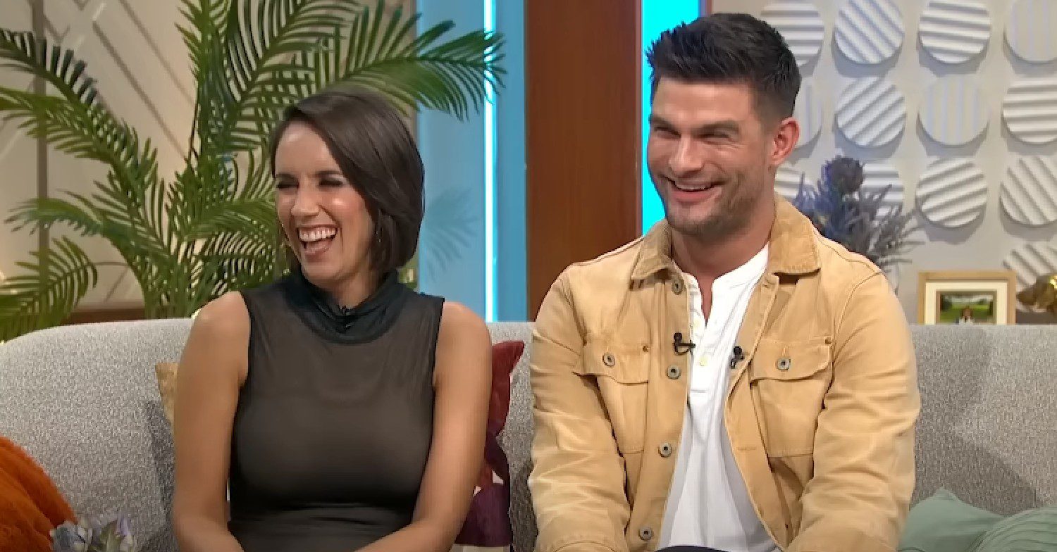Strictly stars Janette Manrara and Aljaz Skorjanec on Lorraine