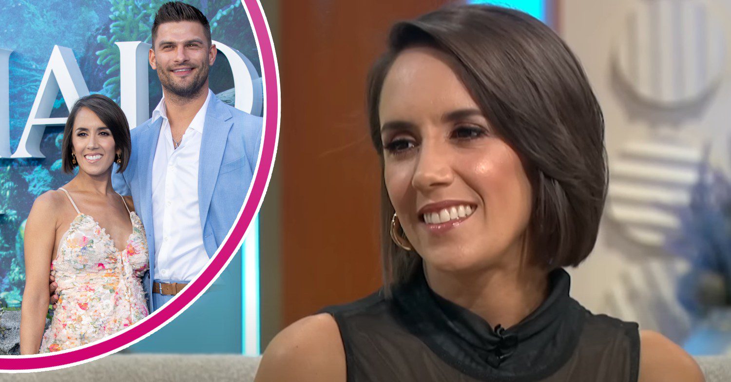 Janette Manrara and Aljaz Skorjanec at event / Janette on Lorraine