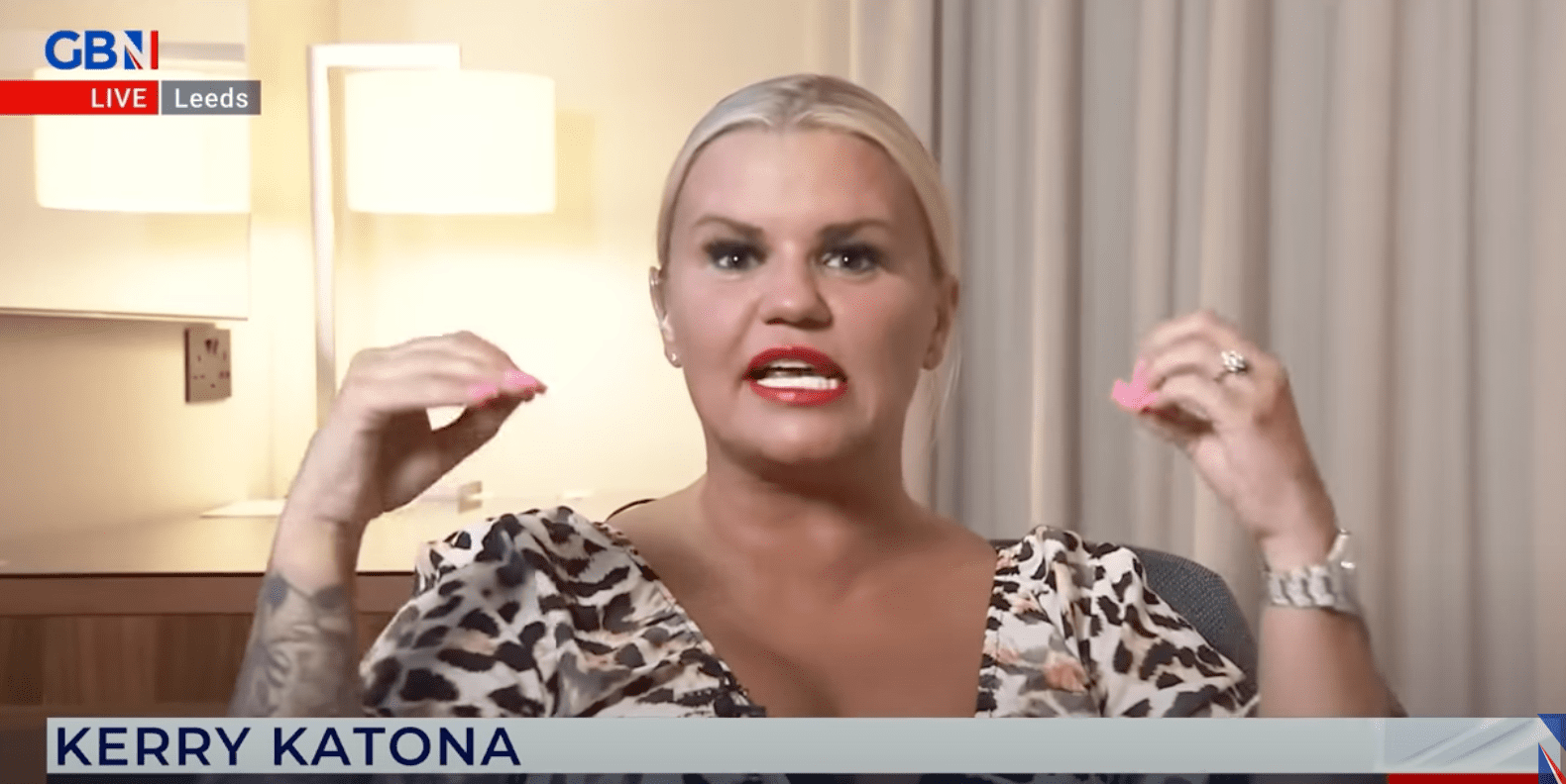Kerry Katona on GB News