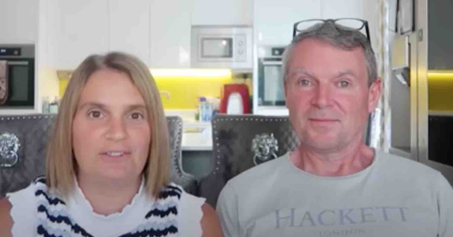 Sue and Noel Radford talking on YouTube