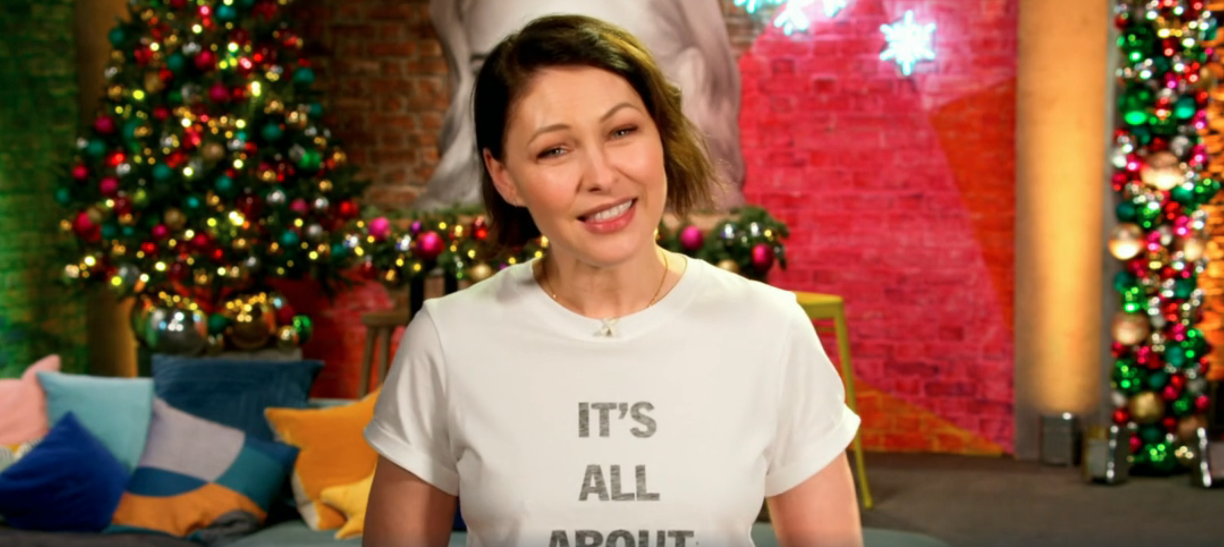 Emma Willis smiling 