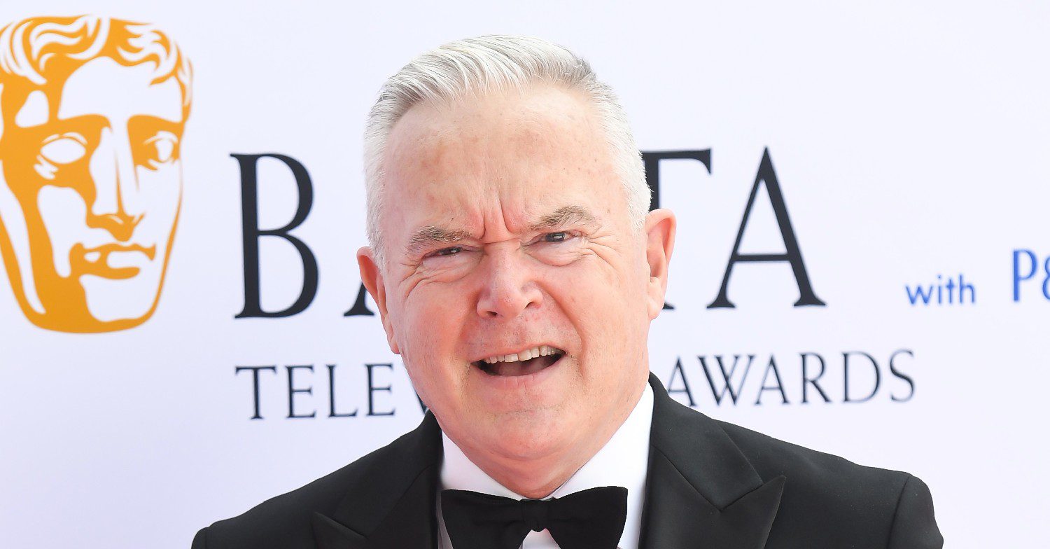 Huw Edwards at the BAFTAs