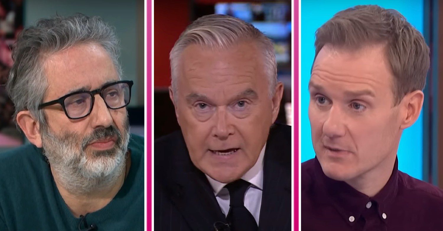 David Baddiel / Huw Edwards / Dan Walker