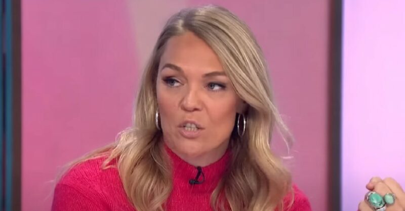 Sophie Morgan talking on Loose Women