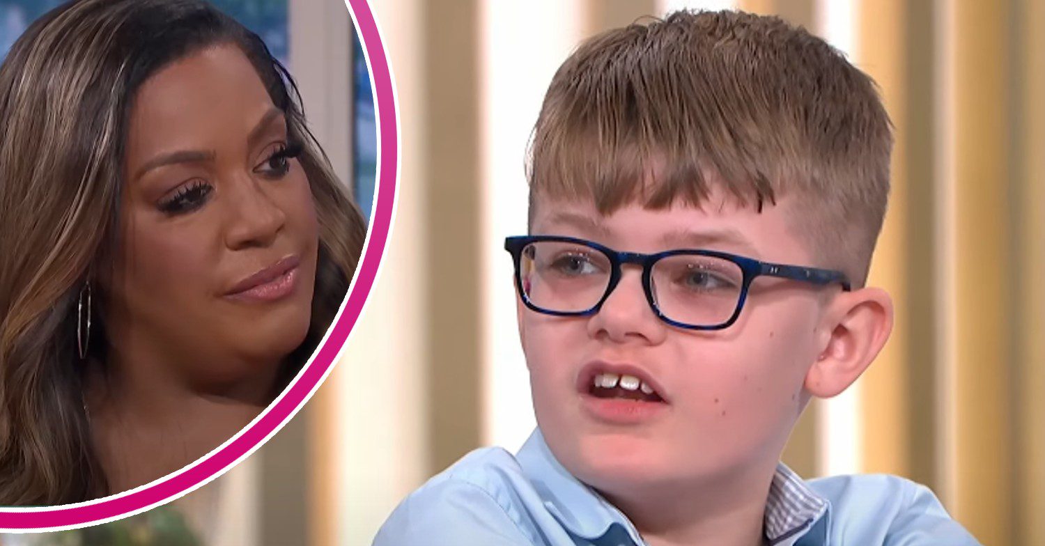 Alison Hammond and This Morning guest Luke today