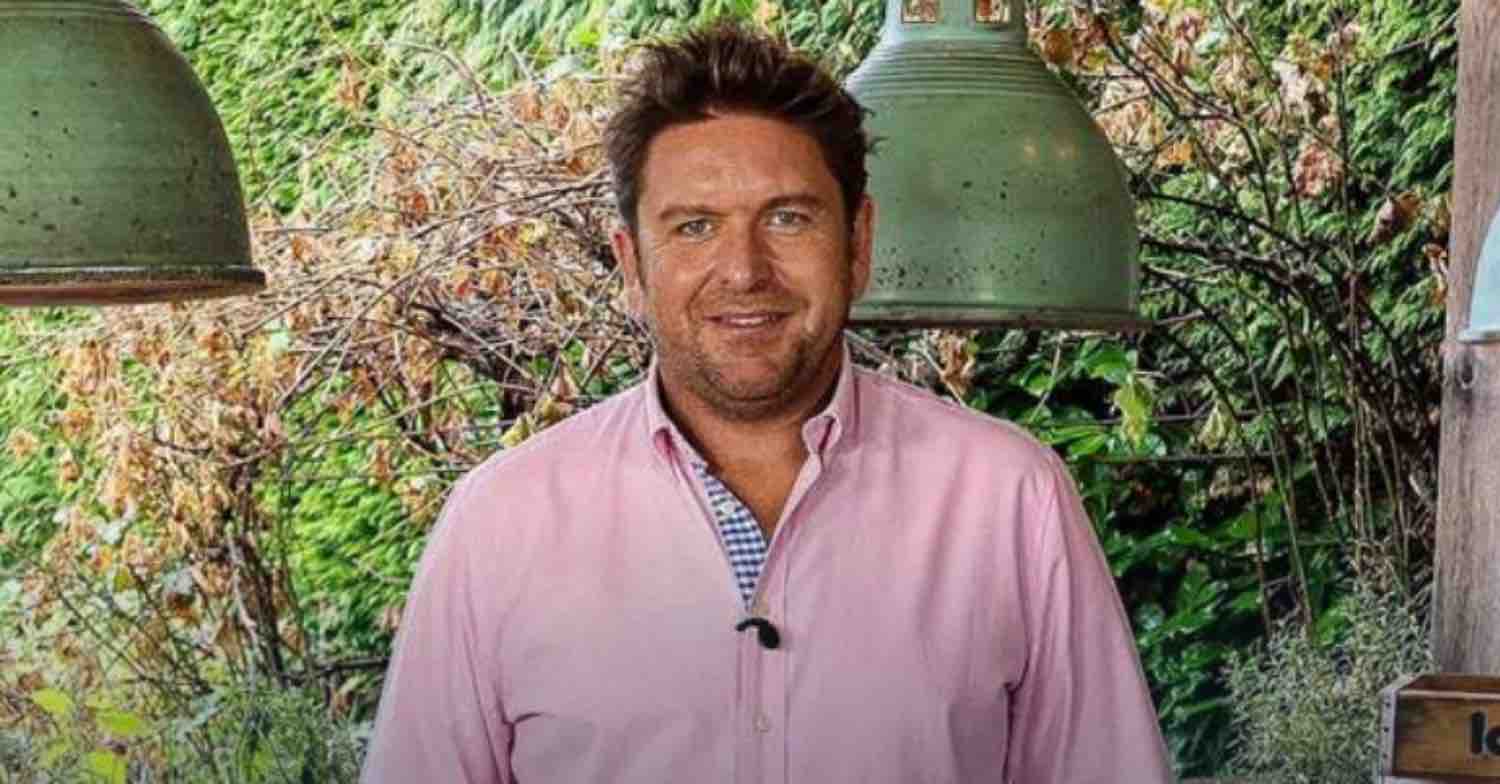 James Martin smiling