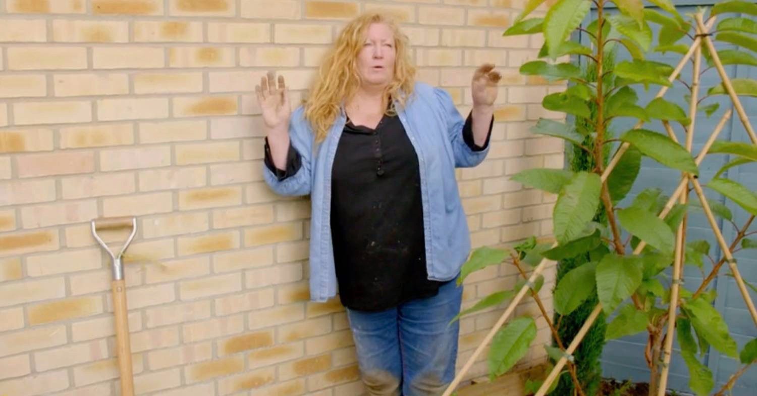 Garden Rescue satr Charlie Dimmock smiling