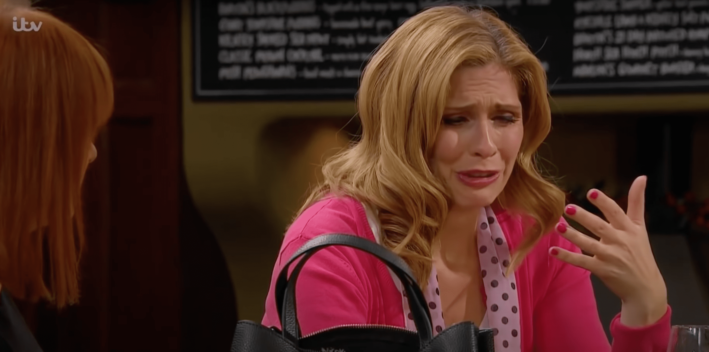 Samantha Giles as Bernice in Emmerdale