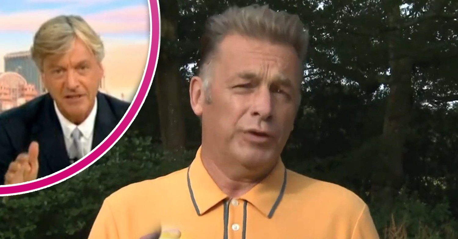 Richard Madeley interviewing Chris Packham on GMB