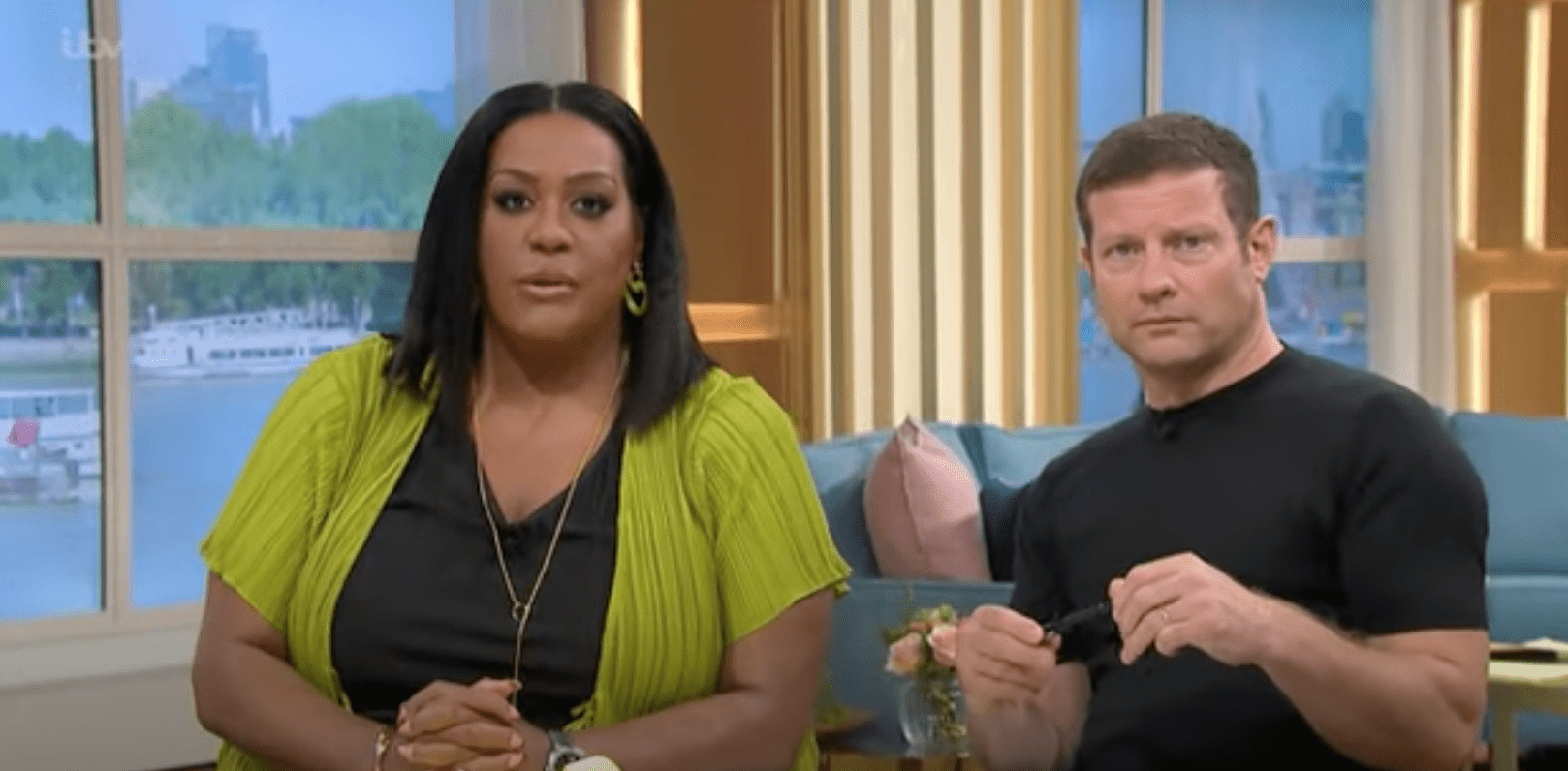 Alison Hammond and Dermot O'Leary on This Morning 