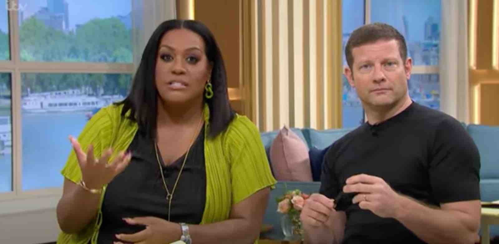 Alison Hammond and Dermot O'Leary on This Morning 