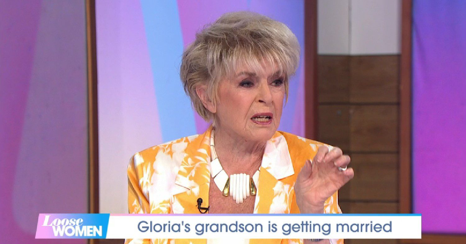 Gloria Hunniford speaking on Loose Women