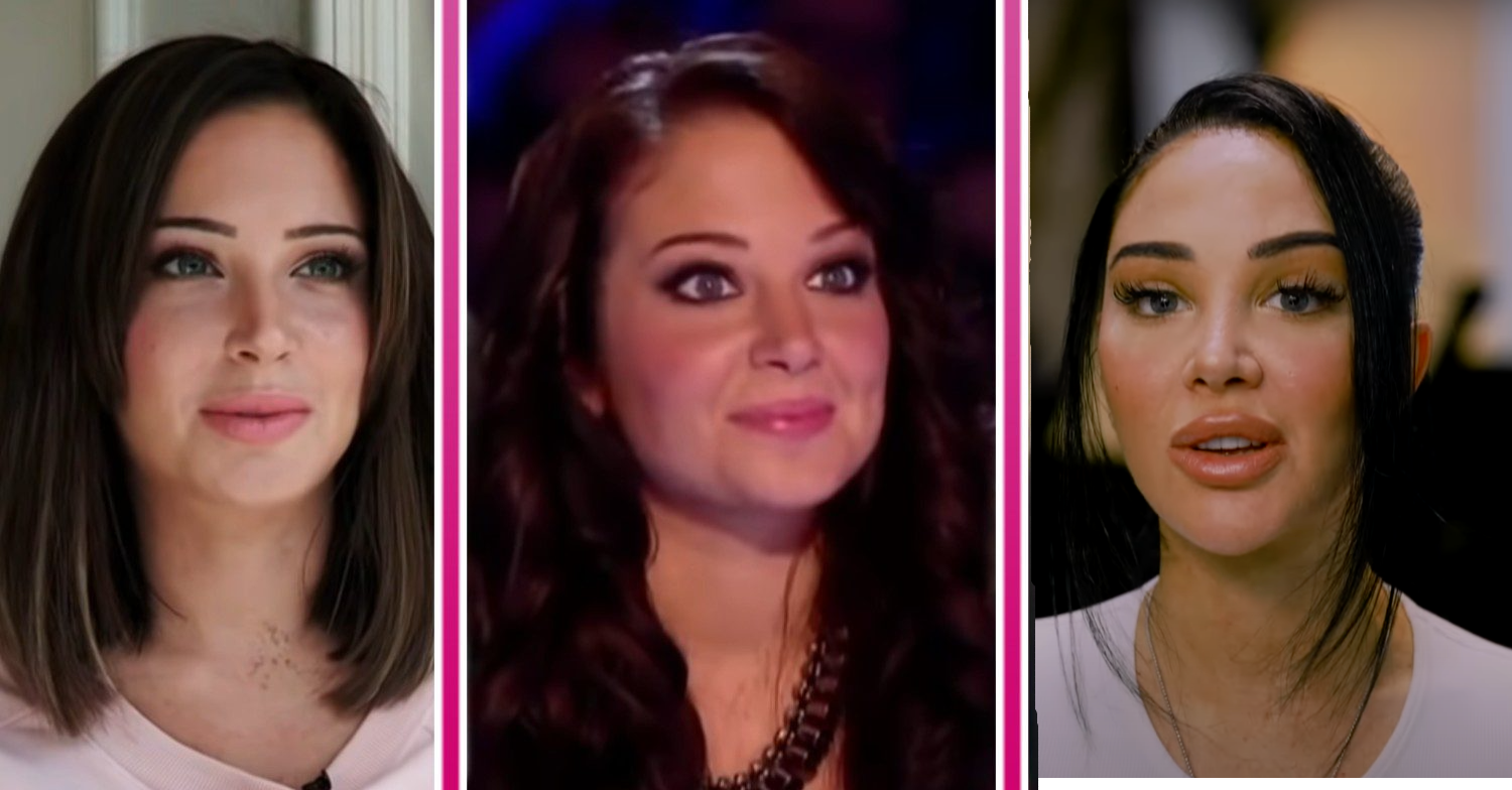 Tulisa transformation over the years (credit- BBC/ITV)