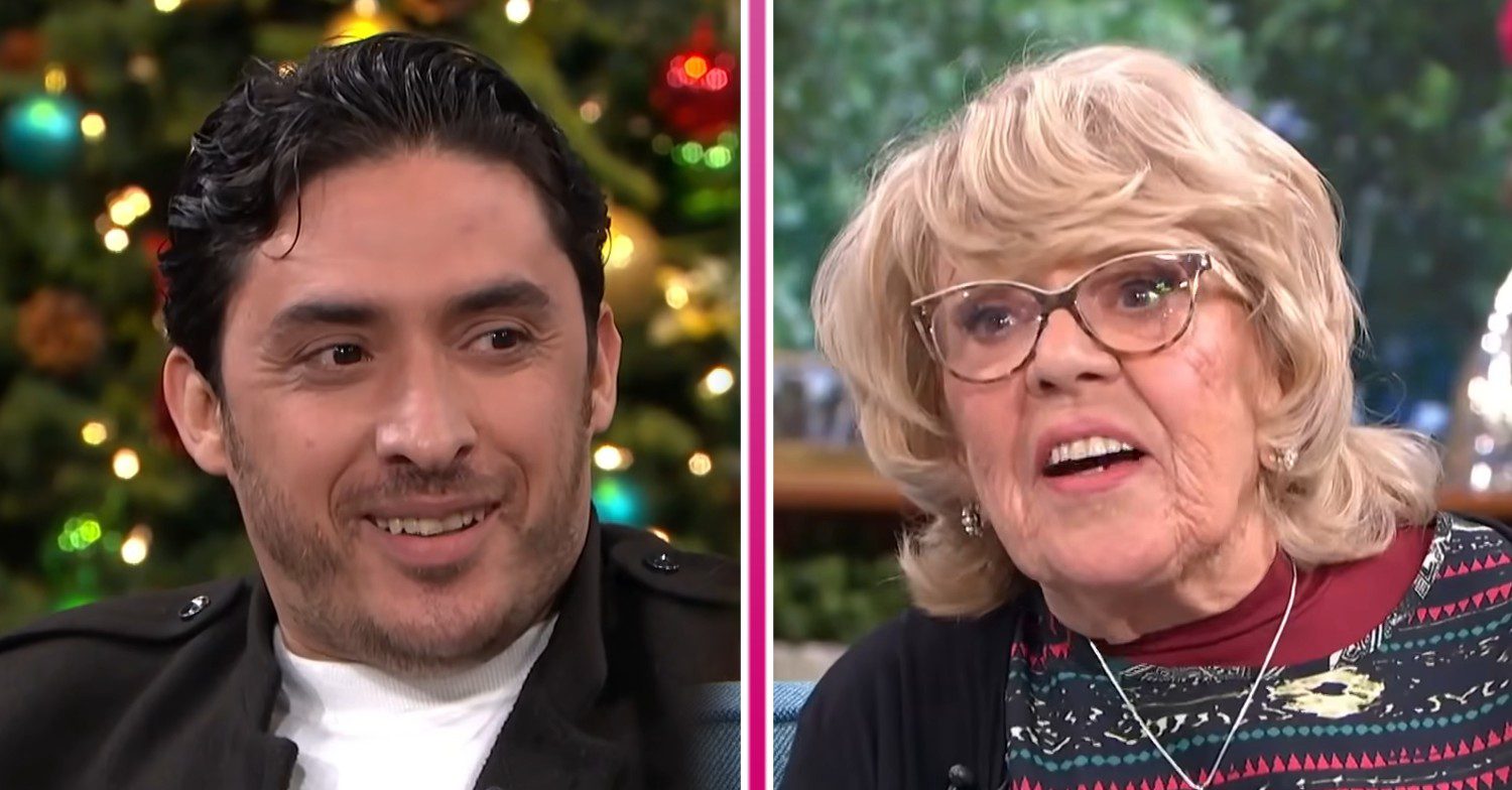 Iris and younger lover This Morning