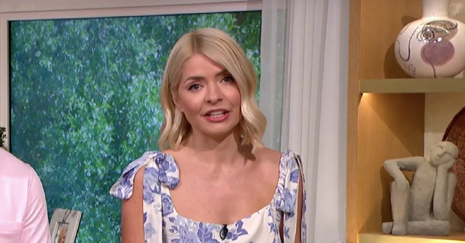  Holly Willoughby on This Morning
