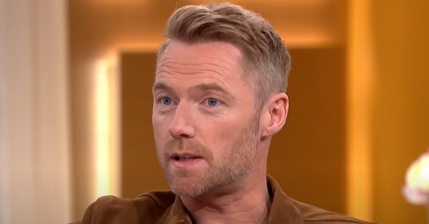 Ronan Keating talking on This Morning