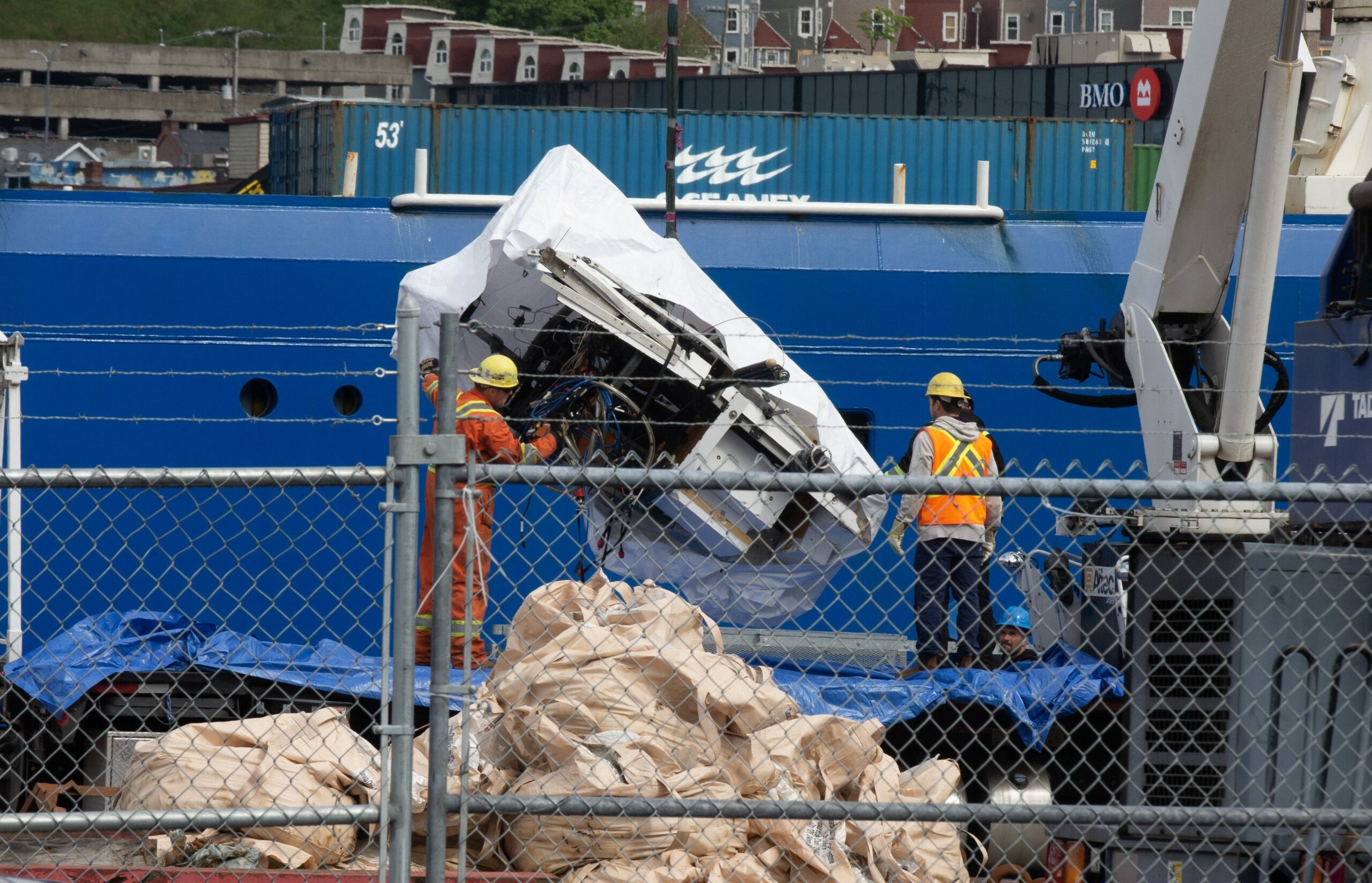 Wreckage of Titan submersible recovered from ocean
