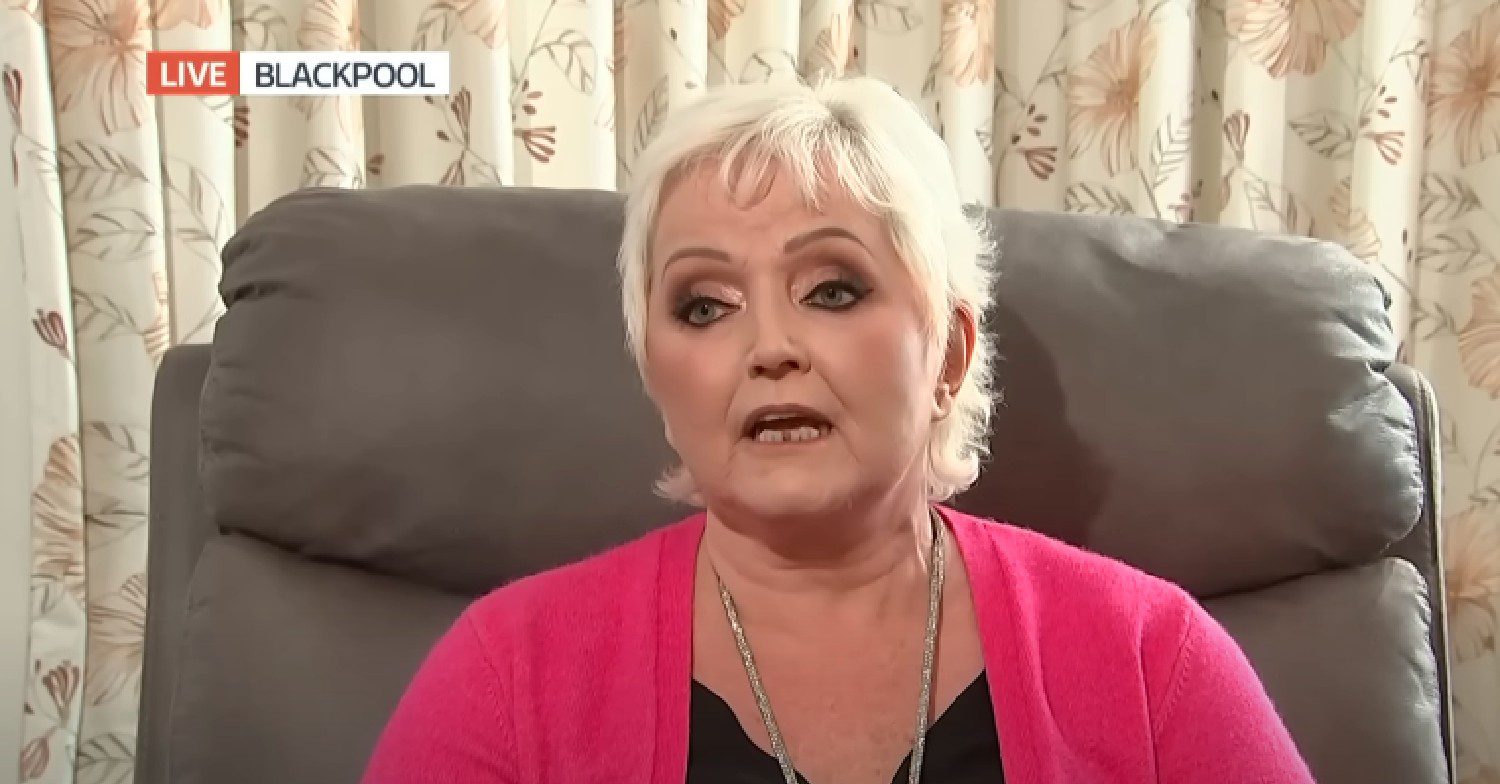 Linda Nolan speaking on GMB