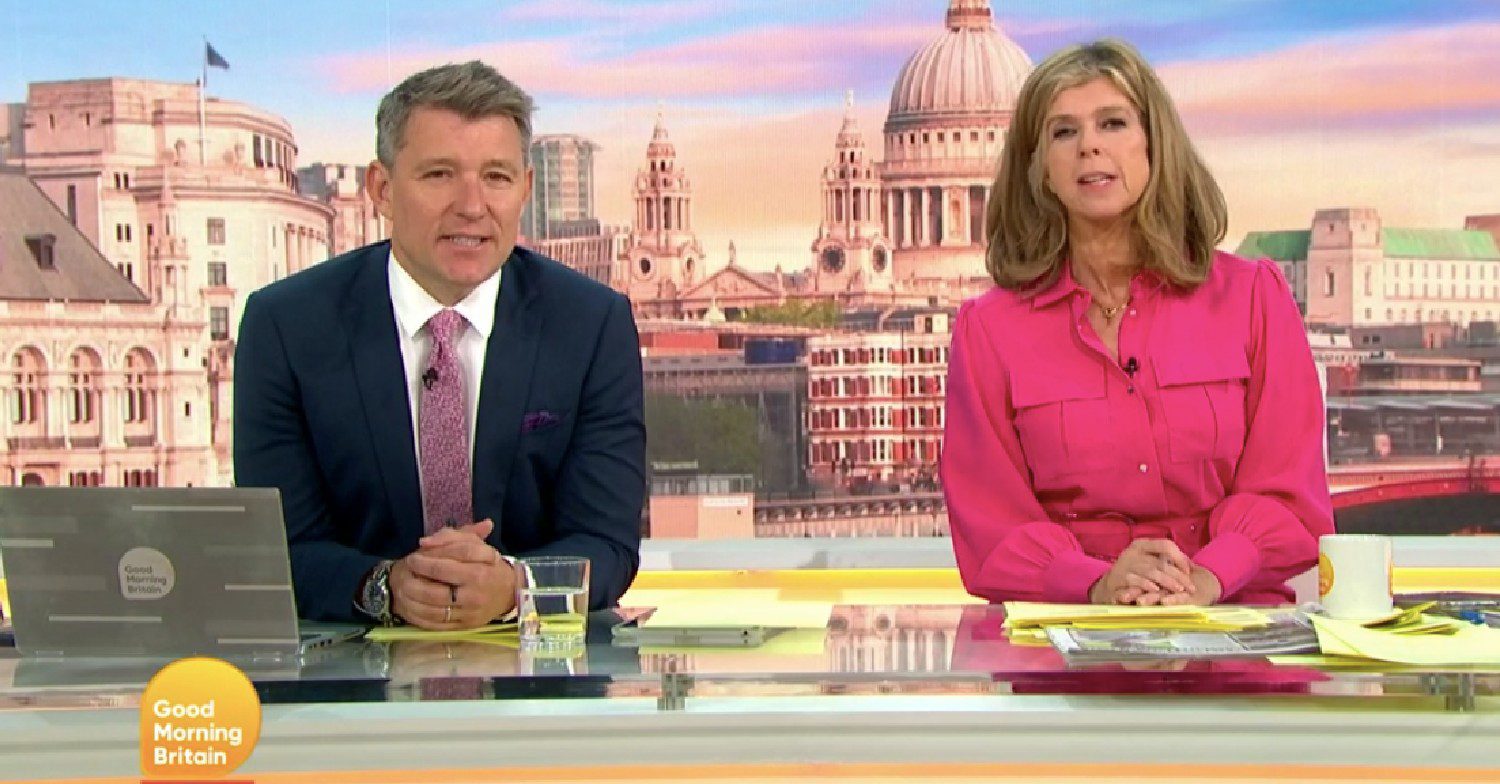 Ben and Kate on GMB today