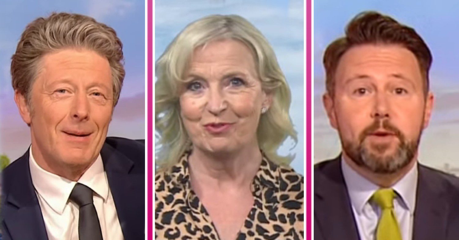 Charlie Stayt, Carol Kirkwood and Jon Kay BBC Breakfast
